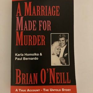 New book “A Marriage Made for Murder” by Brian O’Neill, signed by the author.